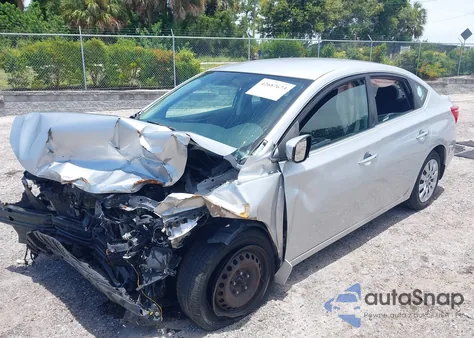 2016 Nissan Sentra Fe+ S/S/Sl/Sr/Sv из США, поврежденный, VIN 3N1AB7AP5GL640711